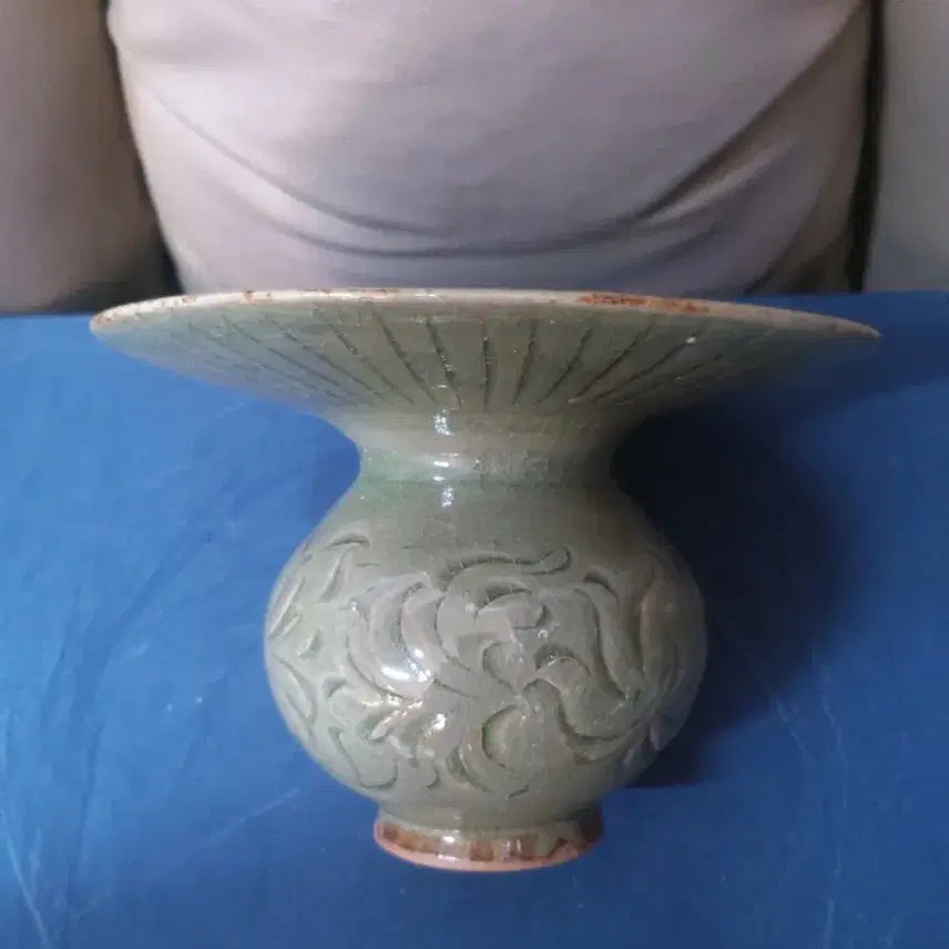 [BUNJANG] Yuan Dynasty Celadon Porcelain Bowl / 원대기물/용천청자.타구.