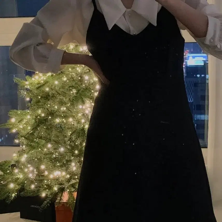 [BUNJANG] Dalt Glam Ivory Blouse / 달트 글램 블라우스(아이보리)