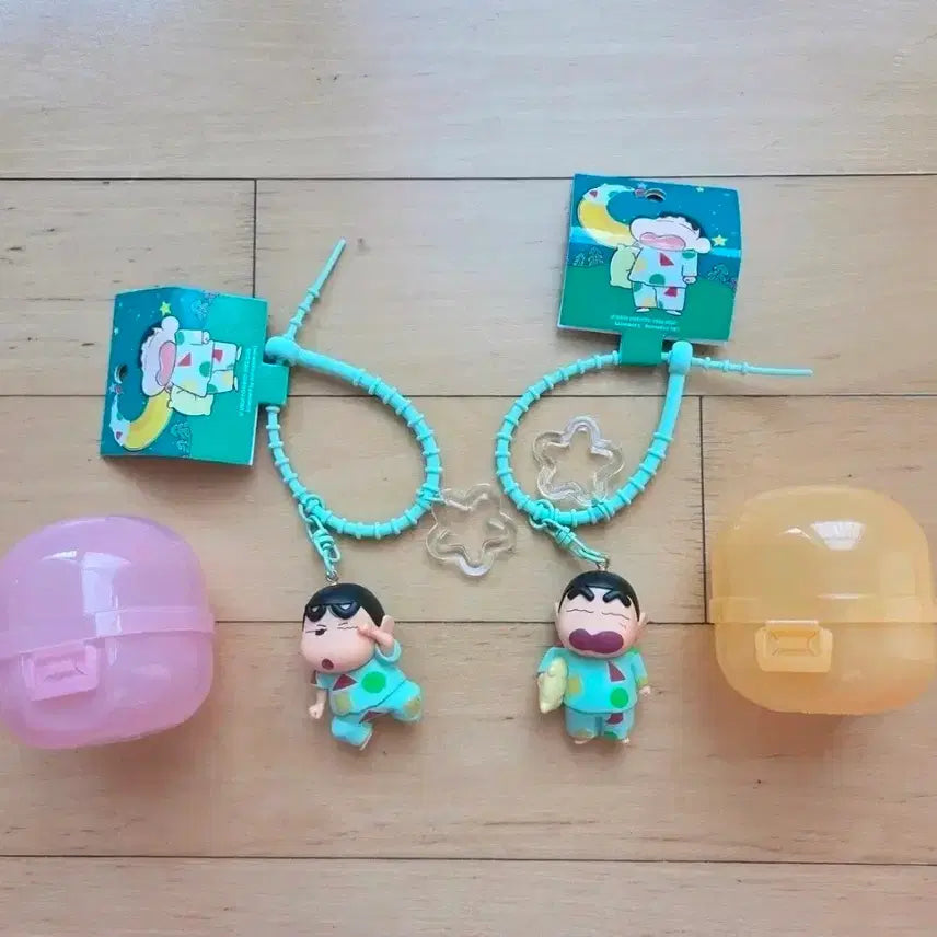 [BUNJANG] Crayon Shin-chan Sleepy Pajamas Ver. 2-Type Keyring / 짱구는 못말려 졸린 짱구 잠옷 ver. 2종