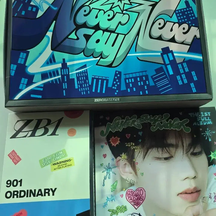 [BUNJANG] ZEROBASEONE THE 1ST Album "Never Say Never" (Icon ver, Ordinary ver, Digipack ver) Bundle Set (Unsealed) / 개봉 3버전 세트 앨범 일괄 양도