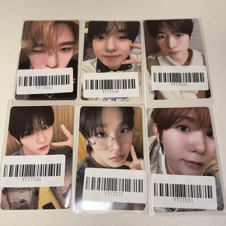 [BUNJANG] 엔시티위시 kms 대면 당첨자 포카 세트 시온리쿠유우시재희료사쿠야 / 엔시티위시 kms 대면 당첨자 포카 세트 시온리쿠유우시재희료사쿠야