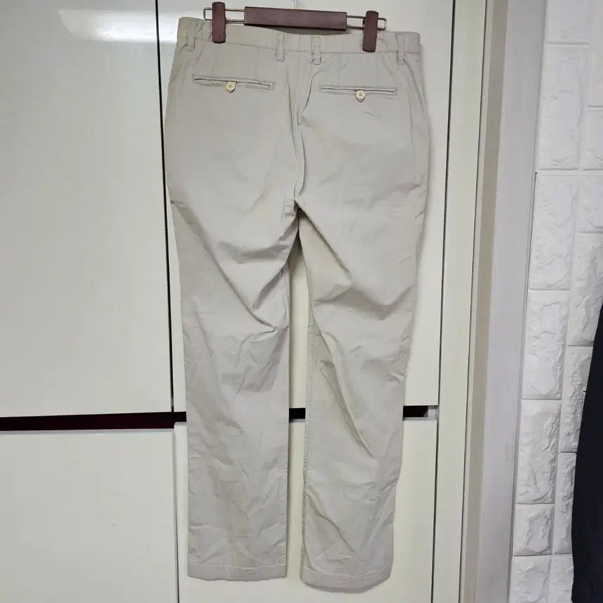 [BUNJANG] ENDZ Beige Cotton Pants Size 32 / 엔드즈 베이지색 여름면바지 32