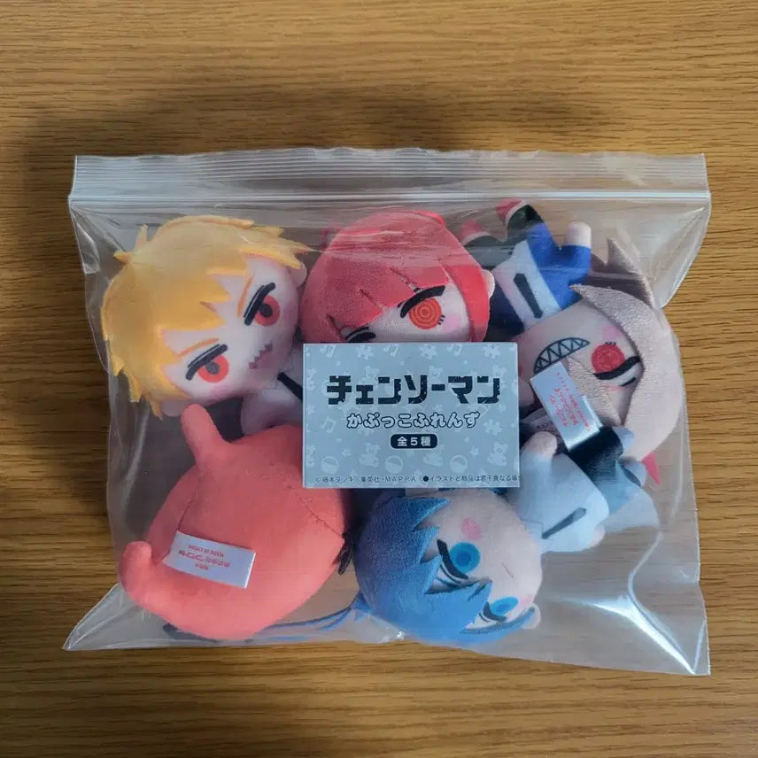[SOLD OUT] 체인소맨 카푸코 누이 인형 덴지 포치타 아키 파워 마키마 가챠 굿즈