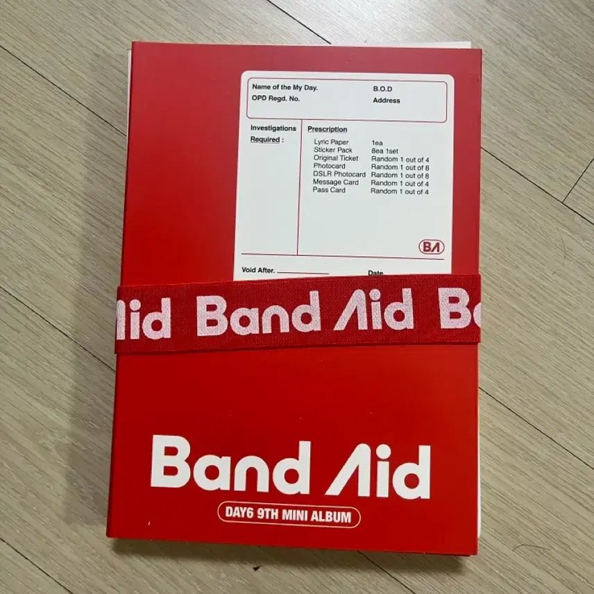 [BUNJANG] DAY6 Band Aid Album Nemoban Bundle Set / DAY6 Band Aid 앨범 / 네모반 풀구성