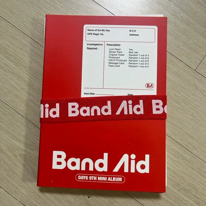 [BUNJANG] DAY6 Band Aid Album Nemoban Bundle Set / DAY6 Band Aid 앨범 / 네모반 풀구성