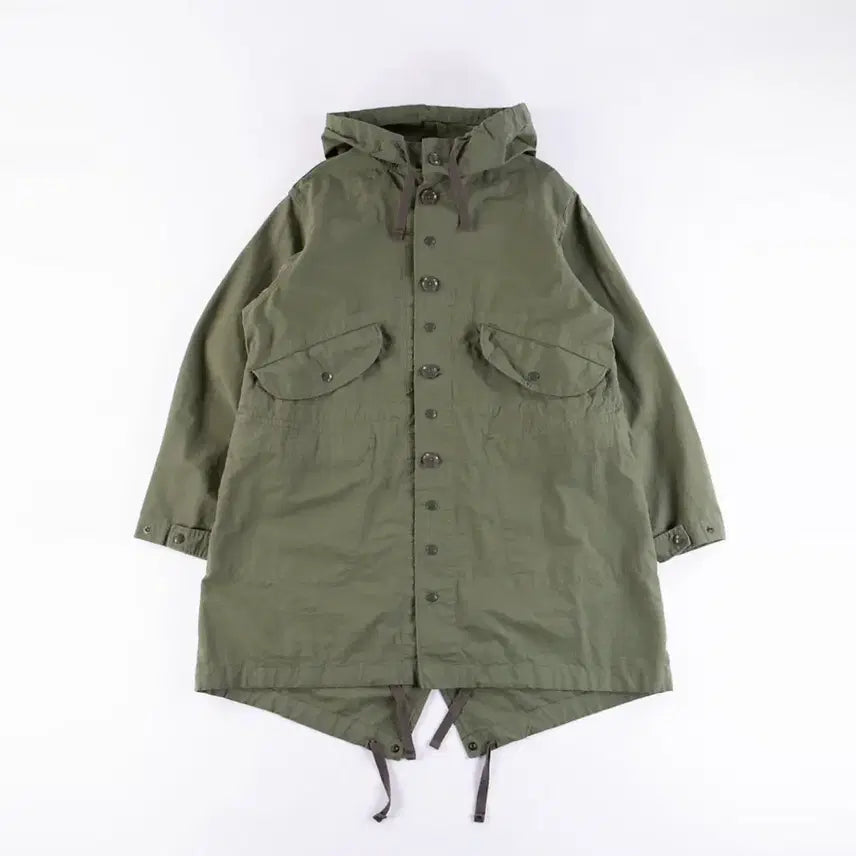 [BUNJANG] Engineered Garments 19SS Highland Park Ripstop Parka Olive M / 엔지니어드 가먼츠 19ss 하이랜드 파카 립스탑 M