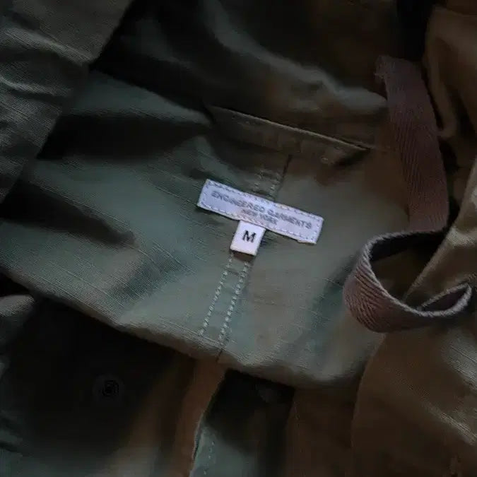 [BUNJANG] Engineered Garments 19SS Highland Park Ripstop Parka Olive M / 엔지니어드 가먼츠 19ss 하이랜드 파카 립스탑 M