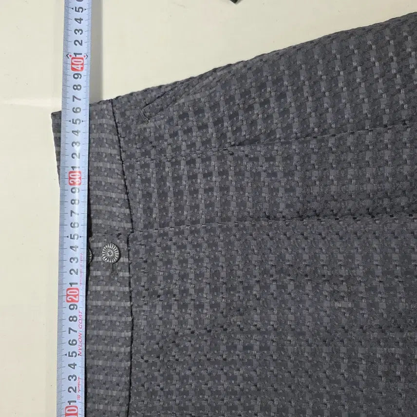[BUNJANG] Karl Lagerfeld Grey Flared Midi Skirt / 1139 칼라거펠드 KARL LAGERFELD 그레이 플레어 미디 스커트