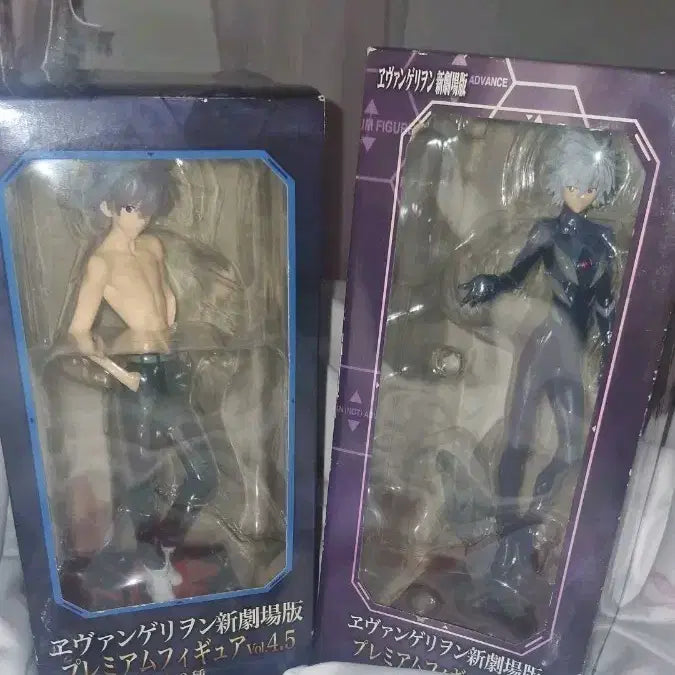 [BUNJANG] Evangelion Nagisa Kaoru Figure Bundle Set / 일괄) 에반게리온 나기사 카오루 피규어 네르프