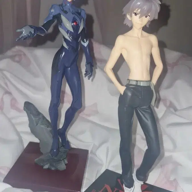 [BUNJANG] Evangelion Nagisa Kaoru Figure Bundle Set / 일괄) 에반게리온 나기사 카오루 피규어 네르프