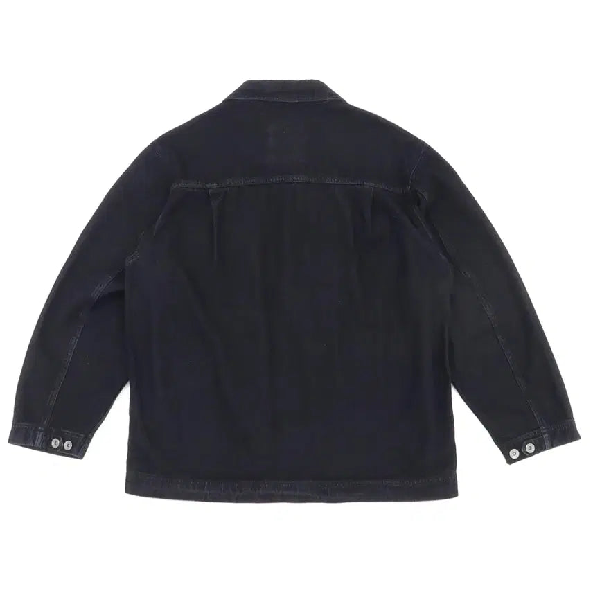 [BUNJANG] Uniform Bridge Denim BDU Black Washed Jacket / [L유니폼브릿지 데님 bdu 블랙워시드 자켓