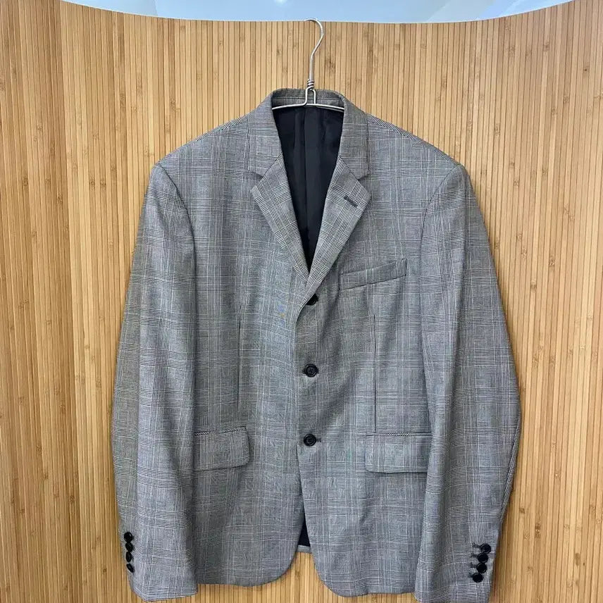[BUNJANG] MNGU Check Pattern Blazer Jacket / MNGU 체크 패턴 블레이저 자켓 판매