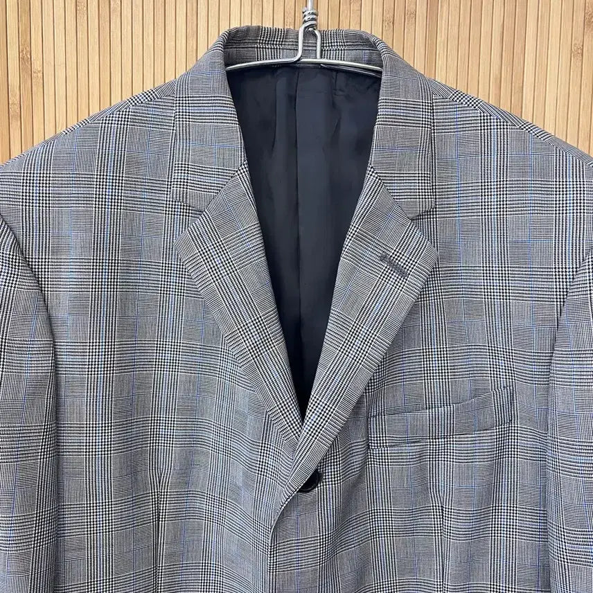 [BUNJANG] MNGU Check Pattern Blazer Jacket / MNGU 체크 패턴 블레이저 자켓 판매