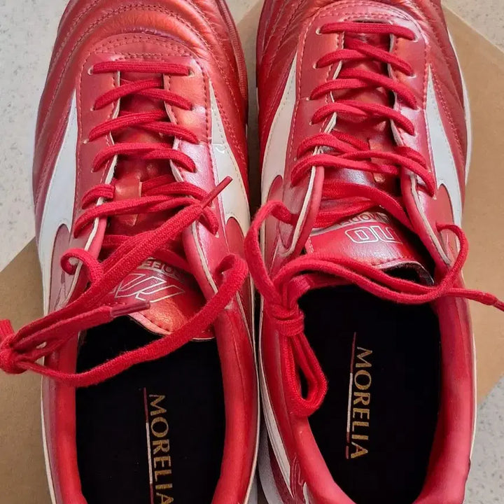 [BUNJANG] Mizuno Morelia II Pro TF Soccer Cleats / 미즈노 모렐리아2 프로 as tf 270 레드