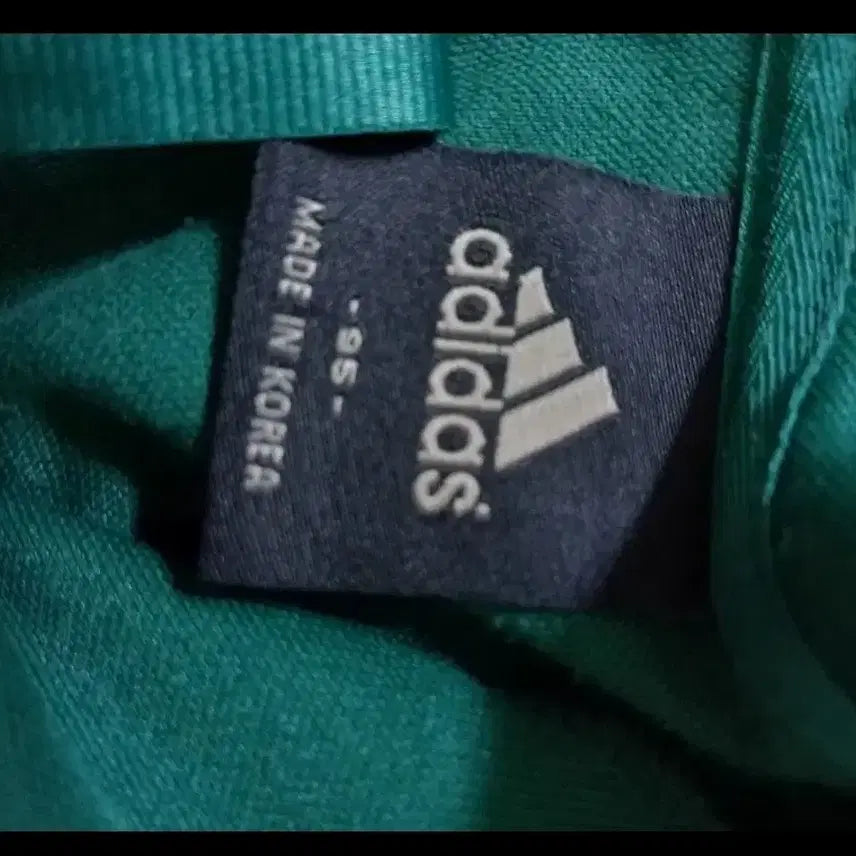 [BUNJANG] Adidas Trefoil Logo Track Top Jacket Green S / 아디다스 초흰 그린 트랙탑 저지 져지집업 90/S
