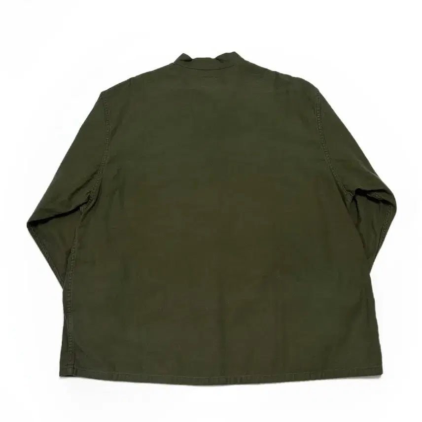 [BUNJANG] Needles Khaki Shirt Jacket / (l~xl) 니들스 NEEDLES 카키 셔츠자켓 S 넥리스셔츠 아우터