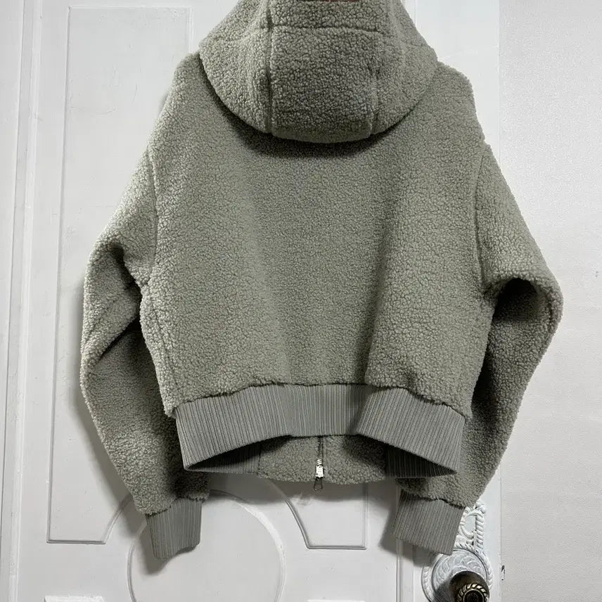 [BUNJANG] S E T T E R Shearling Fleece Hoodie Zip-Up / 세터 시어링 플리스 후드집업