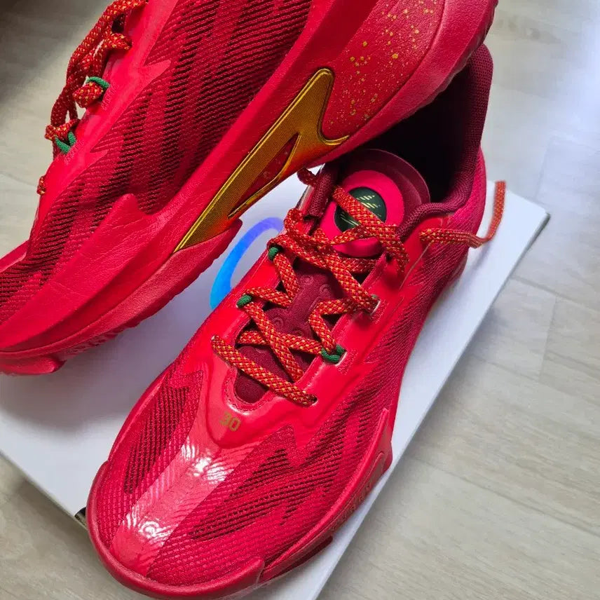 [BUNJANG] Under Armour Curry 7 Red Racer Sneakers / 언더아머 커리7 레드 레이서 레드