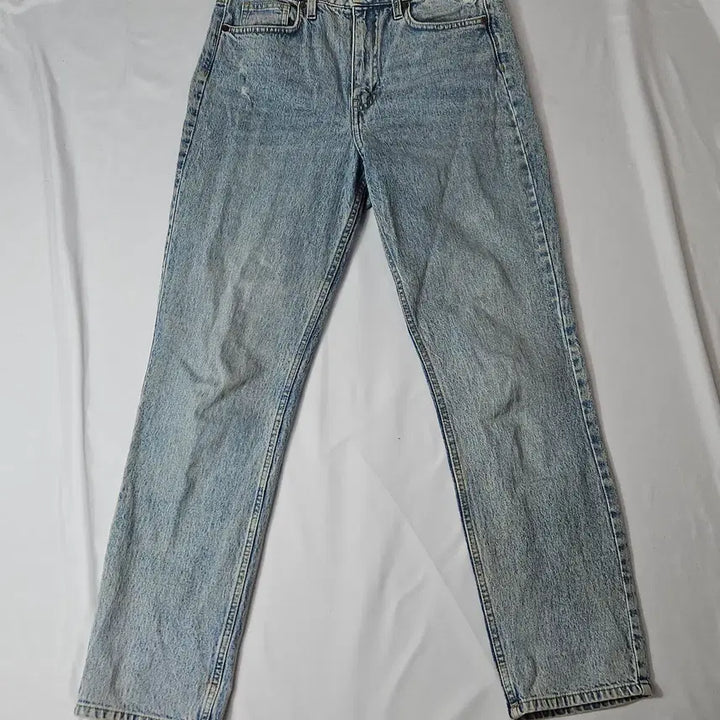 [BUNJANG] H&amp;M Vintage Straight Washed Denim Pants Size 38 / H&amp;M 흐앤므 빈티지 스트레이트 워싱 데님팬츠 38