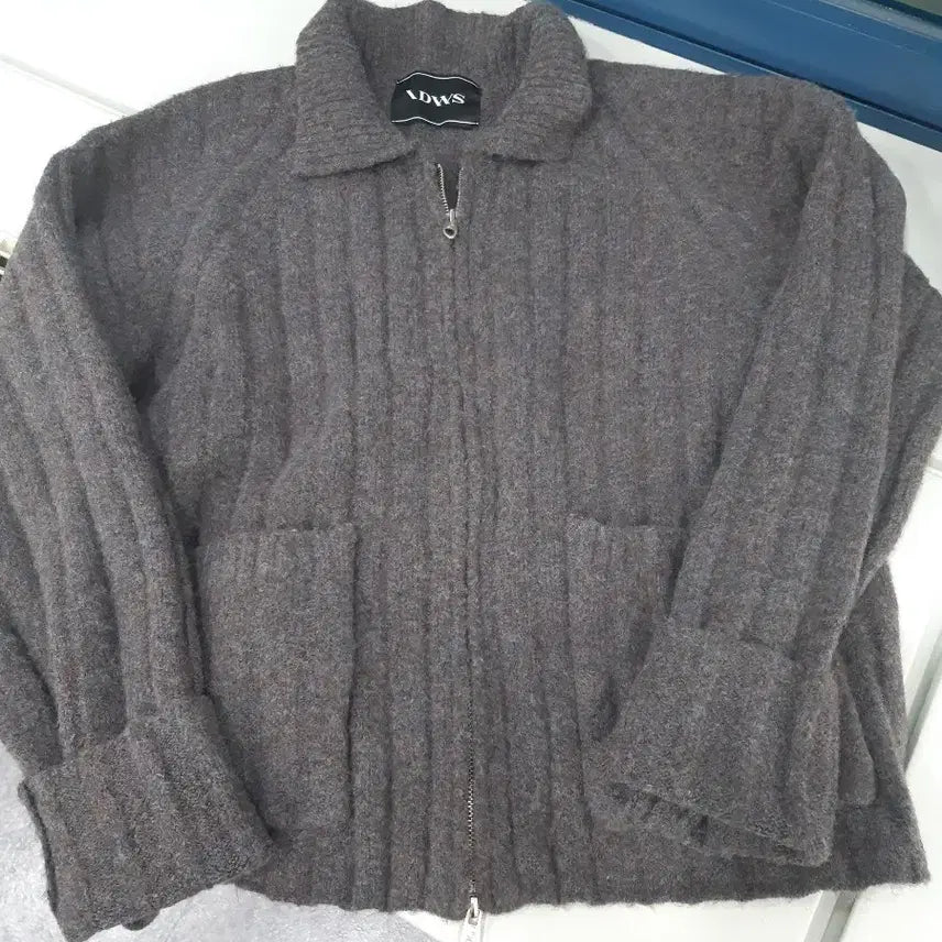 [BUNJANG] IDWS Knit Zip-Up / idws 니트집업