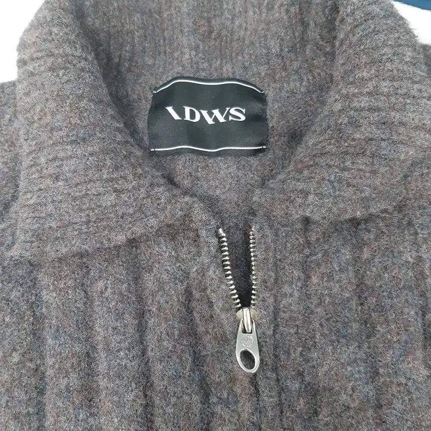 [BUNJANG] IDWS Knit Zip-Up / idws 니트집업