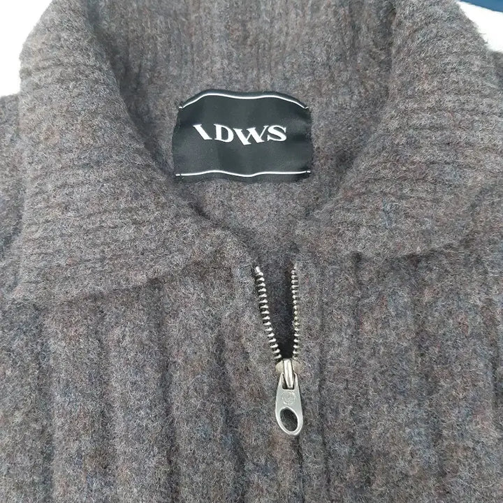 [BUNJANG] IDWS Knit Zip-Up / idws 니트집업