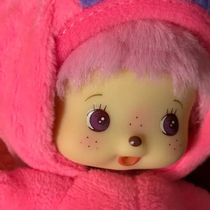 [BUNJANG] Sinako X Bebechichi Monchhichi Keyring / 시나코 콜라보 베베치치 키링 | 시나코콜라보 몬치치