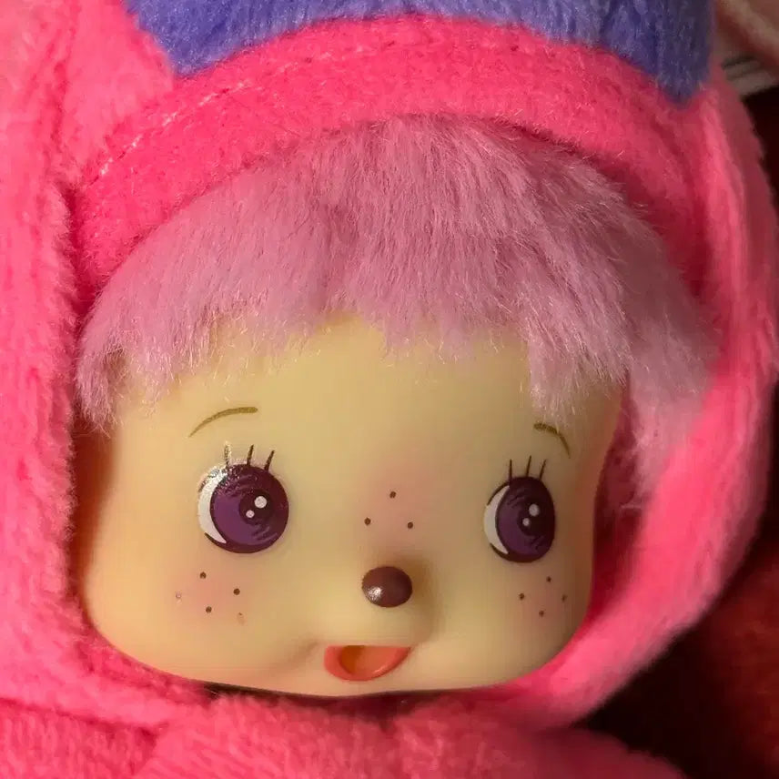 [BUNJANG] Sinako X Bebechichi Monchhichi Keyring / 시나코 콜라보 베베치치 키링 | 시나코콜라보 몬치치