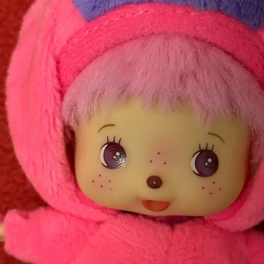 [BUNJANG] Sinako X Bebechichi Monchhichi Keyring / 시나코 콜라보 베베치치 키링 | 시나코콜라보 몬치치
