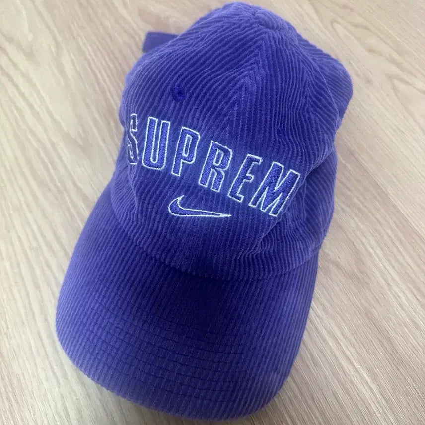 [BUNJANG] Supreme x Nike Corduroy 6 Panel Cap Purple / 슈프림x나이키 코듀로이 6패널 캡 퍼플