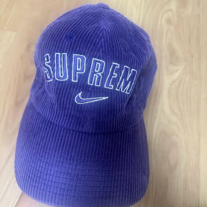 [BUNJANG] Supreme x Nike Corduroy 6 Panel Cap Purple / 슈프림x나이키 코듀로이 6패널 캡 퍼플
