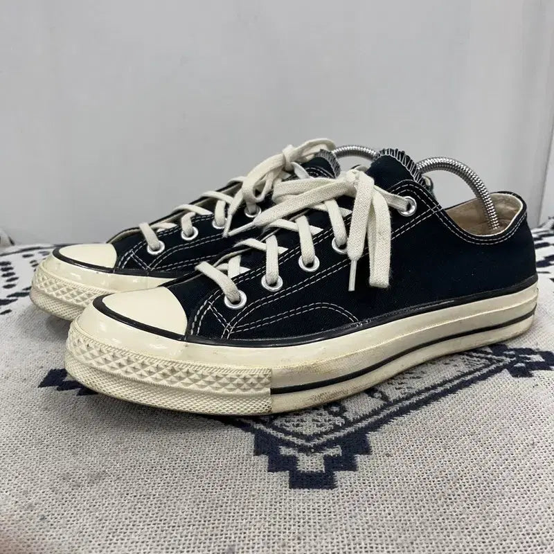 [BUNJANG] Converse Chuck 70 Low Black Sneakers 265 / 컨버스 척70 로우 블랙 스니커즈 265 X00143