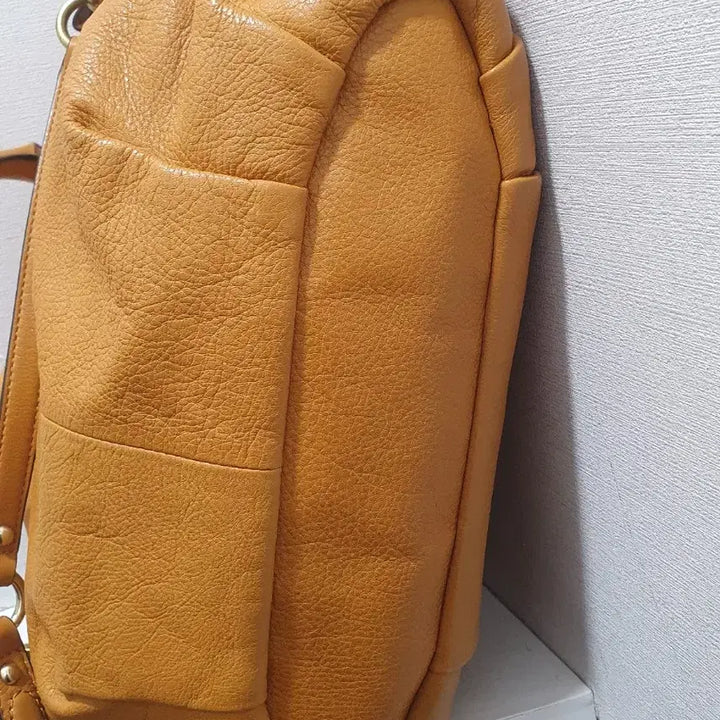 [BUNJANG] Coach Leather Tote Shoulder Bag / 코치 가죽 토트백 숄더백 브라운