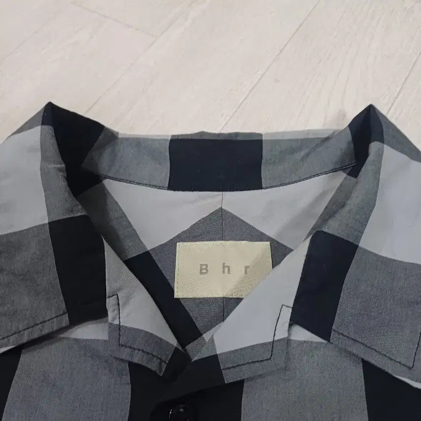 [BUNJANG] Behavior Block Check Oversized Shirt M / 비헤비어 블록 체크 오버핏 셔츠 M사이즈