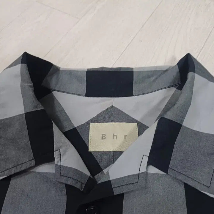 [BUNJANG] Behavior Block Check Oversized Shirt M / 비헤비어 블록 체크 오버핏 셔츠 M사이즈