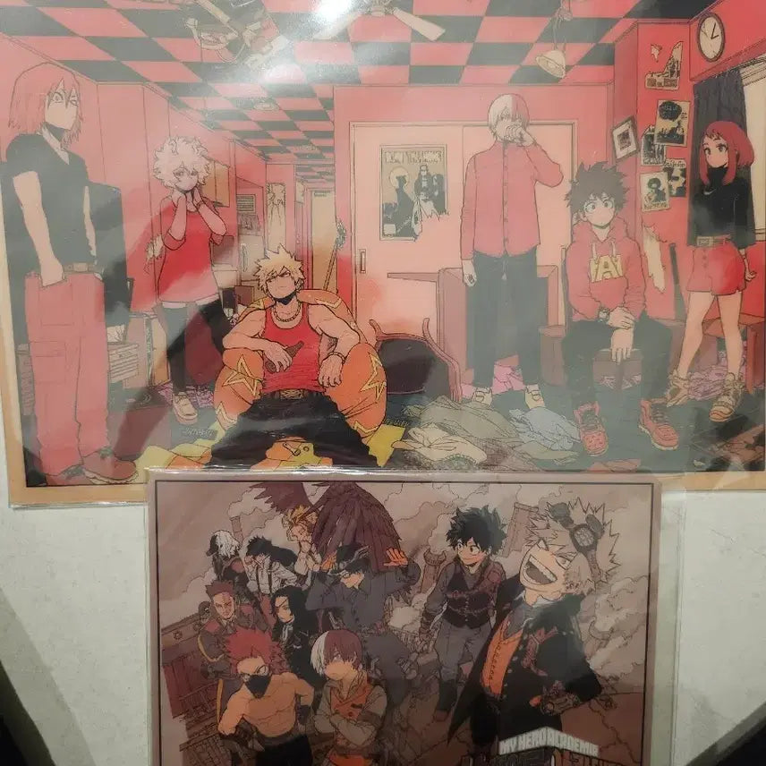 [BUNJANG] My Hero Academia Bundle Set Poster / 레어) 일괄 나의히어로아카데미아 특전 책받침 포스터 히로아카 나히아