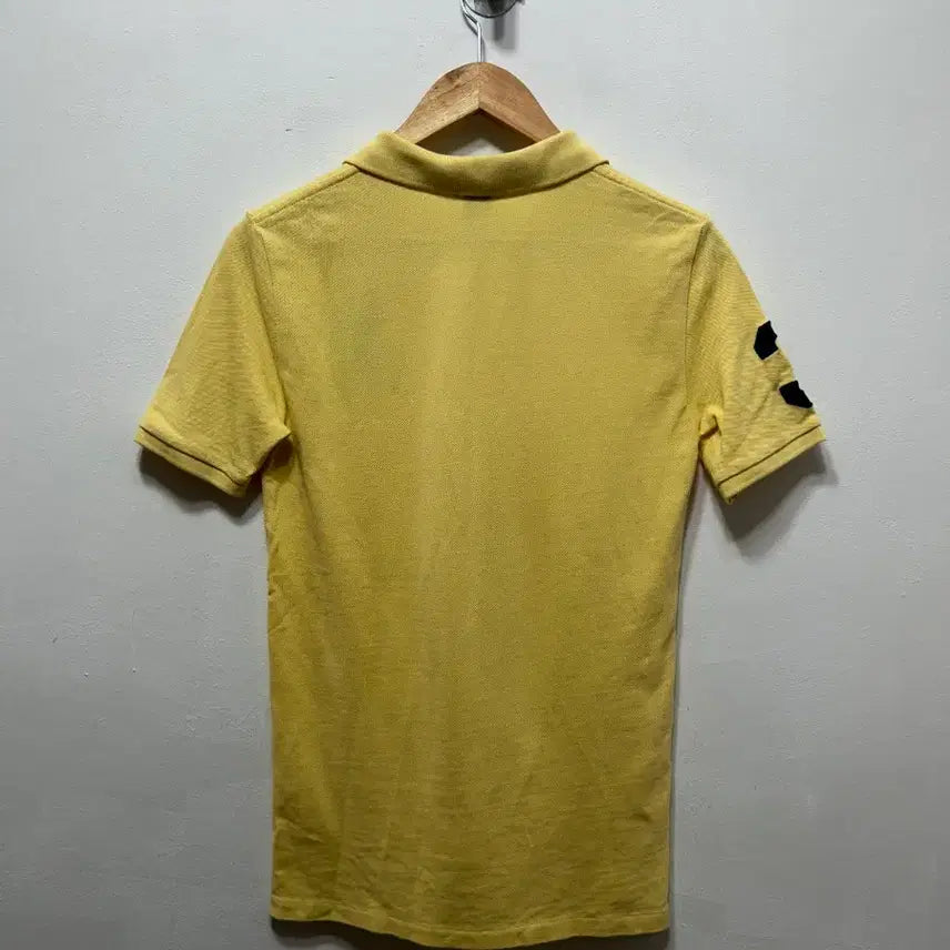 [SOLD OUT] 폴로 랄프로렌 옐로우 빅포니 반팔 카라티 여성 S