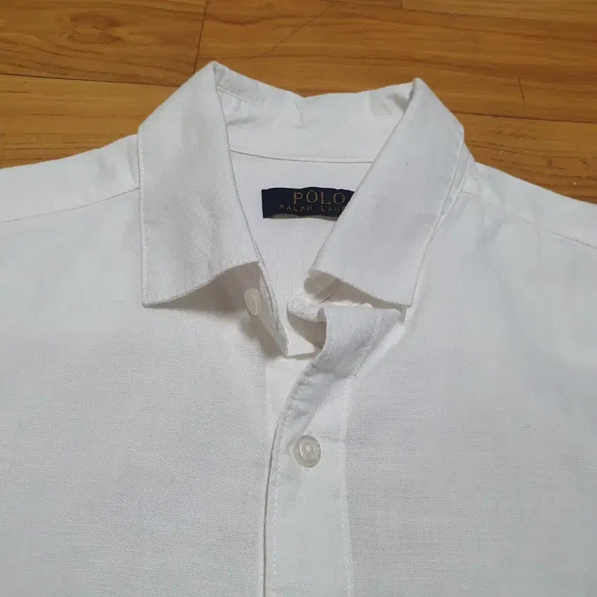 [BUNJANG] Polo Ralph Lauren Linen Short Sleeve Shirt White / POLO 폴로 랄프로렌 정품 린넨 반팔 셔츠 화이트 이미지참조 상태최상