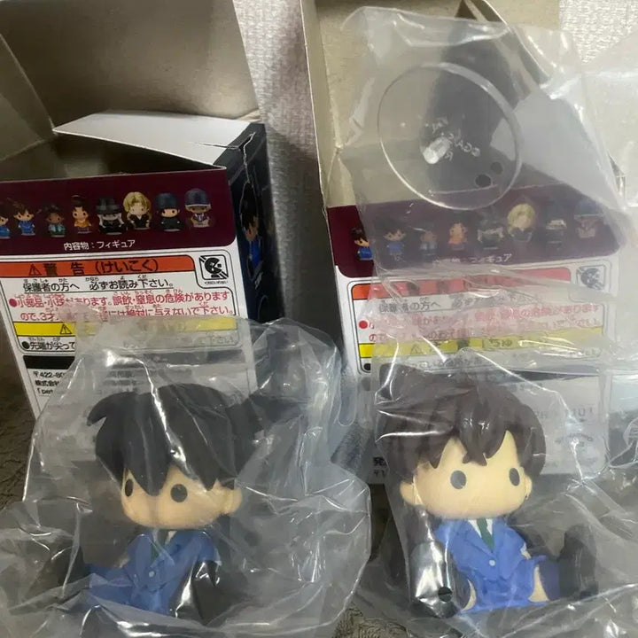 [BUNJANG] Detective Conan Shinichi &amp; Ran Petapod Figure / 무료배송 명탐정코난 페타돌2 신이치 &amp; 란