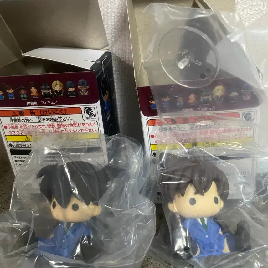 [BUNJANG] Detective Conan Shinichi &amp; Ran Petapod Figure / 무료배송 명탐정코난 페타돌2 신이치 &amp; 란