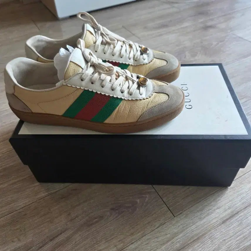 [BUNJANG] Gucci GG Web Stripe Sneakers (Size 265) / 구찌 GG 웹 스트라이프 정품 스니커즈(사이즈 265) 22만원 판매