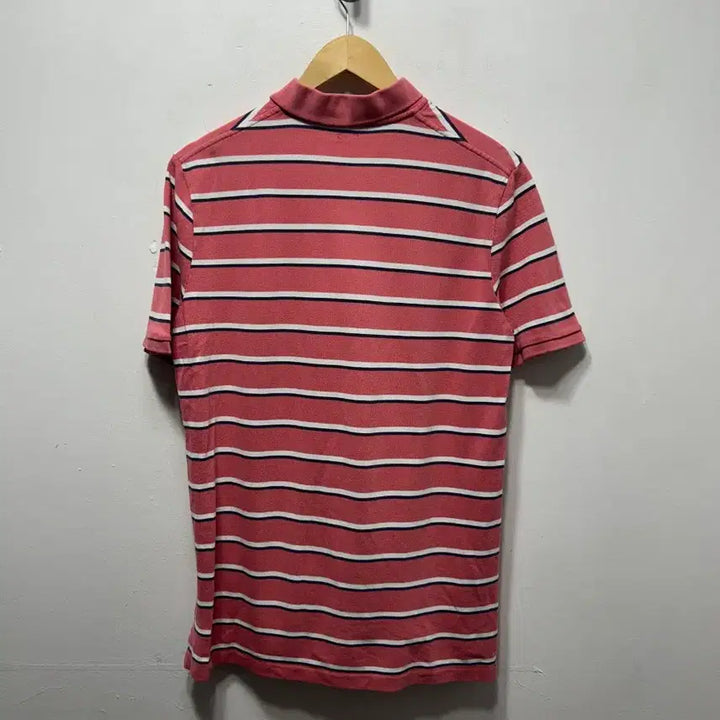 [BUNJANG] Polo Ralph Lauren Striped Short Sleeve Polo Shirt M / 폴로 랄프로렌 스트라이프 반팔 카라티 M