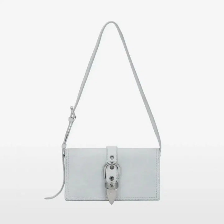 [BUNJANG] Margesherwood BELTED FLAP Cloud Two-Tone Shoulder Bag / 마지셔우드 BELTED FLAP_cloud two-tone brushed