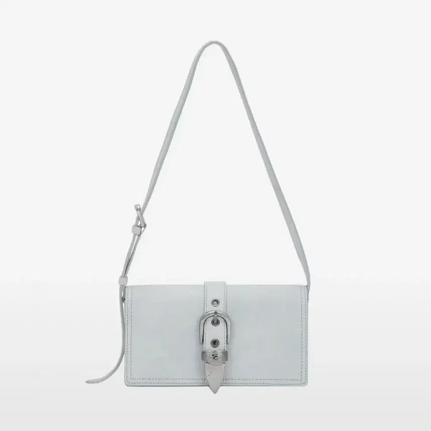[BUNJANG] Margesherwood BELTED FLAP Cloud Two-Tone Shoulder Bag / 마지셔우드 BELTED FLAP_cloud two-tone brushed