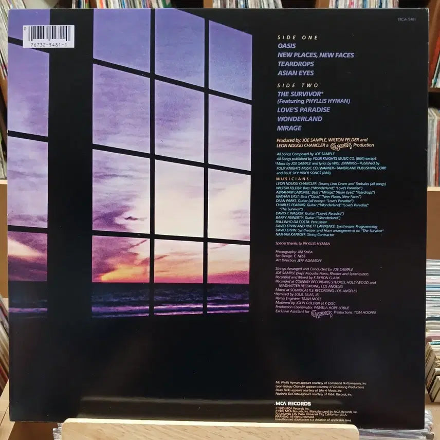 [SOLD OUT] 퓨전 재즈 조 샘플 Oasis LP 할인
