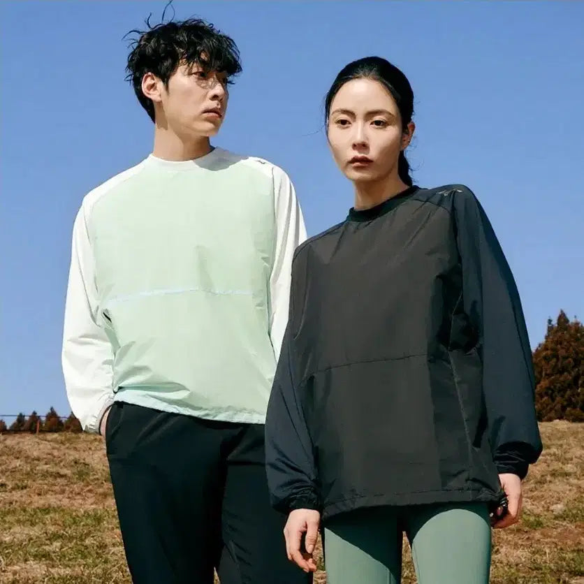 [BUNJANG] Mizuno Unisex Running Woven Long Sleeve T-shirt / 미즈노 공용 런닝 우븐 긴팔 티셔츠 95사이즈