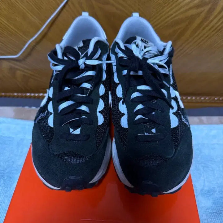 [BUNJANG] Nike Sacai VaporWaffle Black Sneakers / (280)나이키 사카이 베이퍼와플 블랙
