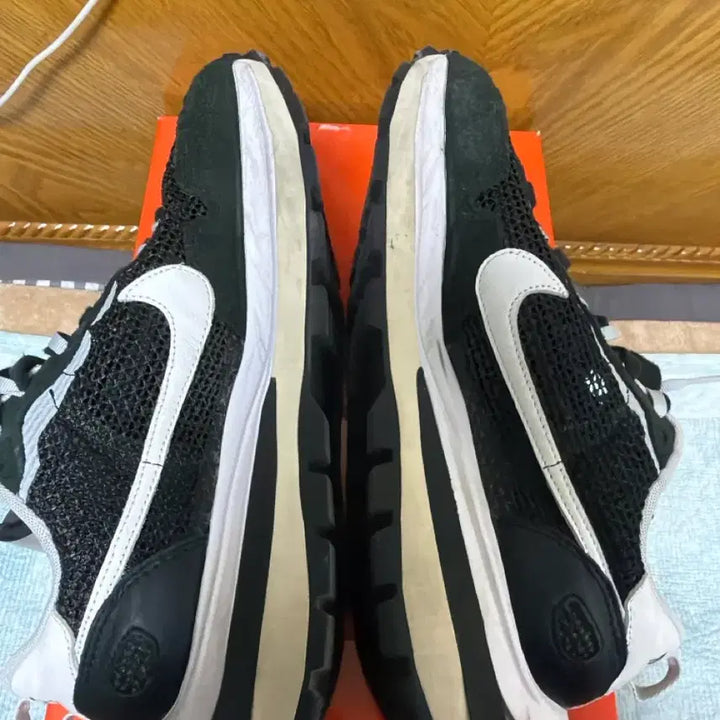 [BUNJANG] Nike Sacai VaporWaffle Black Sneakers / (280)나이키 사카이 베이퍼와플 블랙