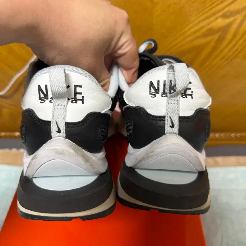 [BUNJANG] Nike Sacai VaporWaffle Black Sneakers / (280)나이키 사카이 베이퍼와플 블랙