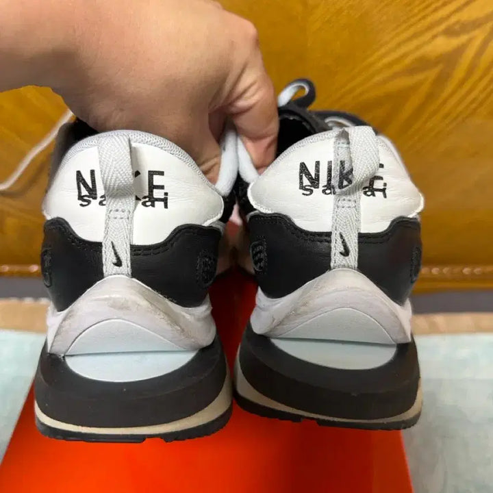 [BUNJANG] Nike Sacai VaporWaffle Black Sneakers / (280)나이키 사카이 베이퍼와플 블랙